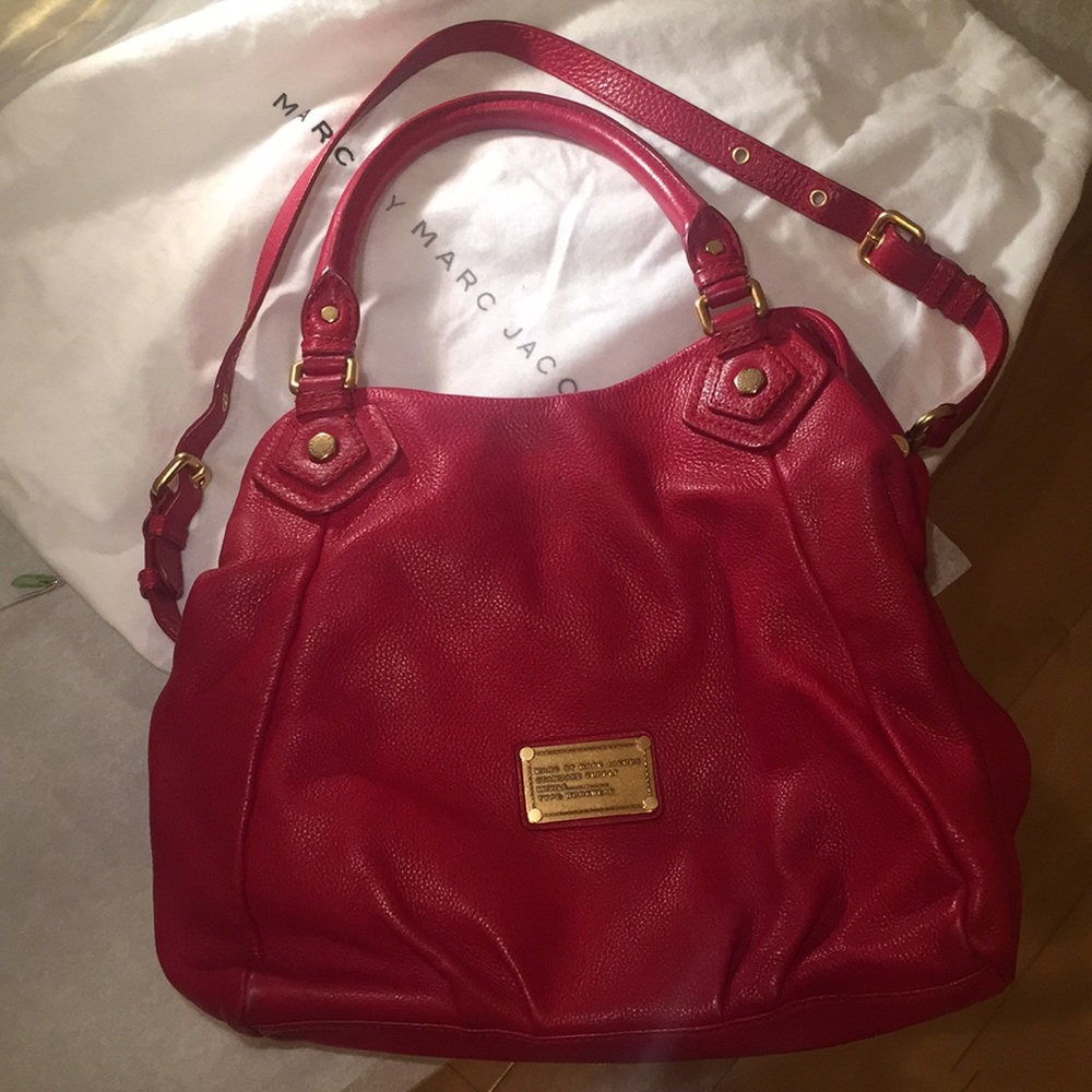 Marc by Marc Jacobs red handbag